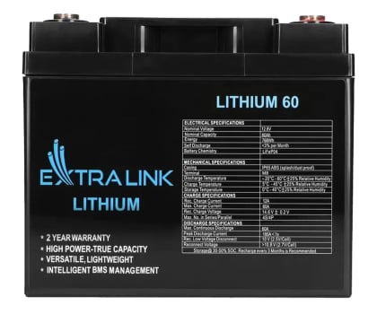 Akumulator LifePo4 ExtraLink LiFePO4 60Ah